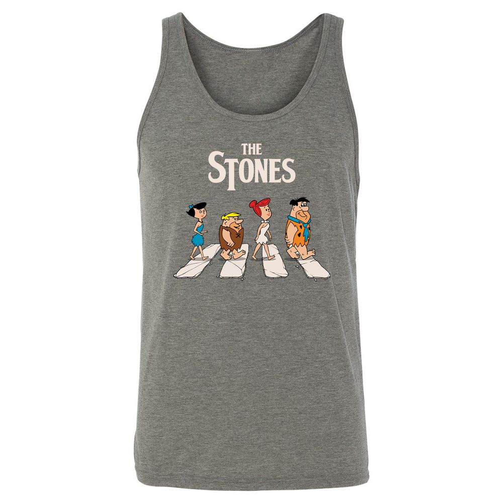 Unisex Jersey Tank - 8P2YVTBY - Grey Triblend - 8