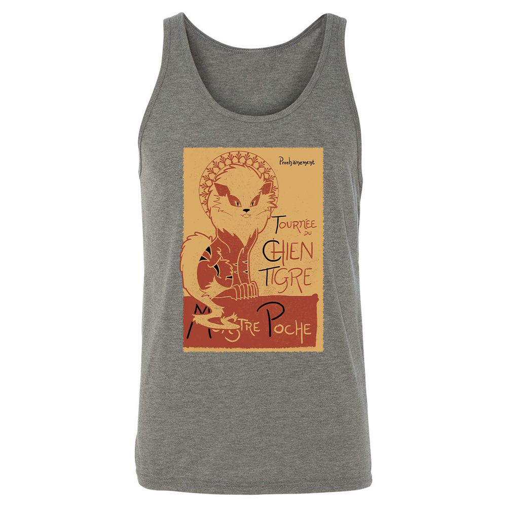 Unisex Jersey Tank - S7QEFUVM - Grey Triblend - 8