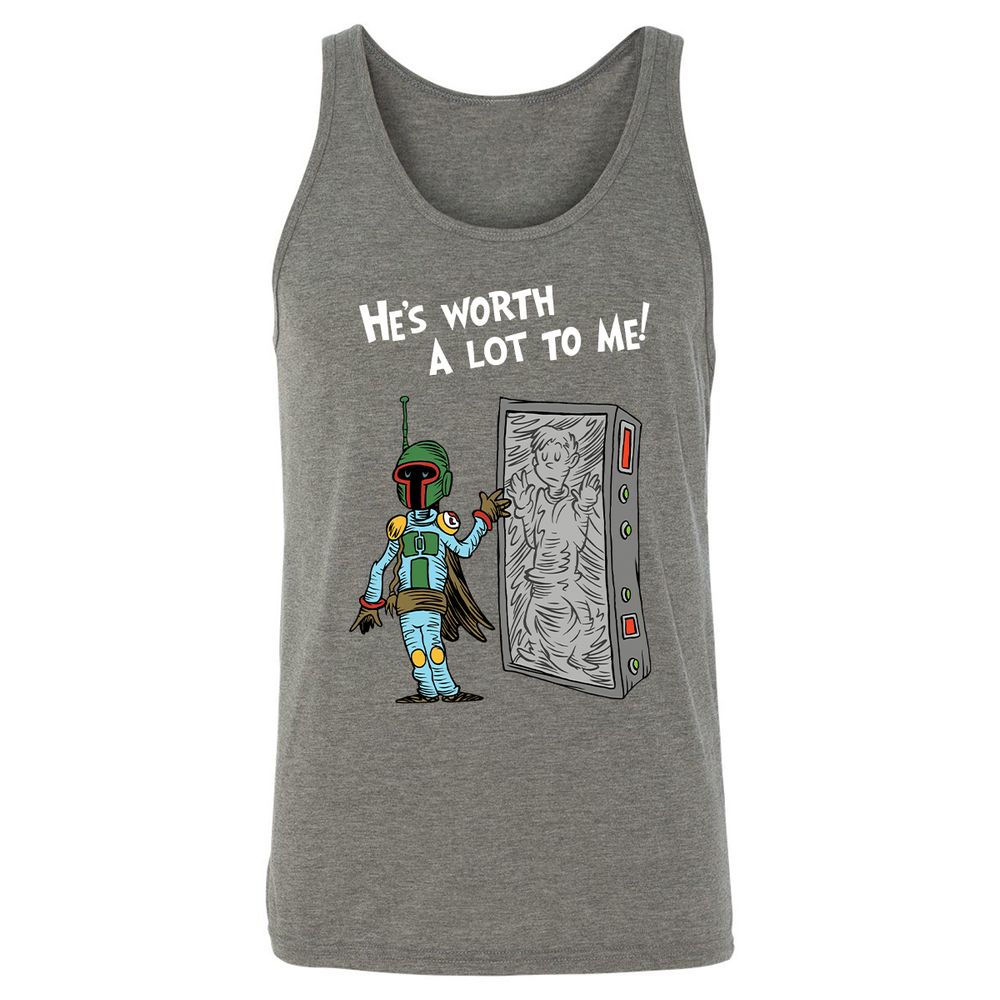 Unisex Jersey Tank - GN4WRH46 - Grey Triblend - 8