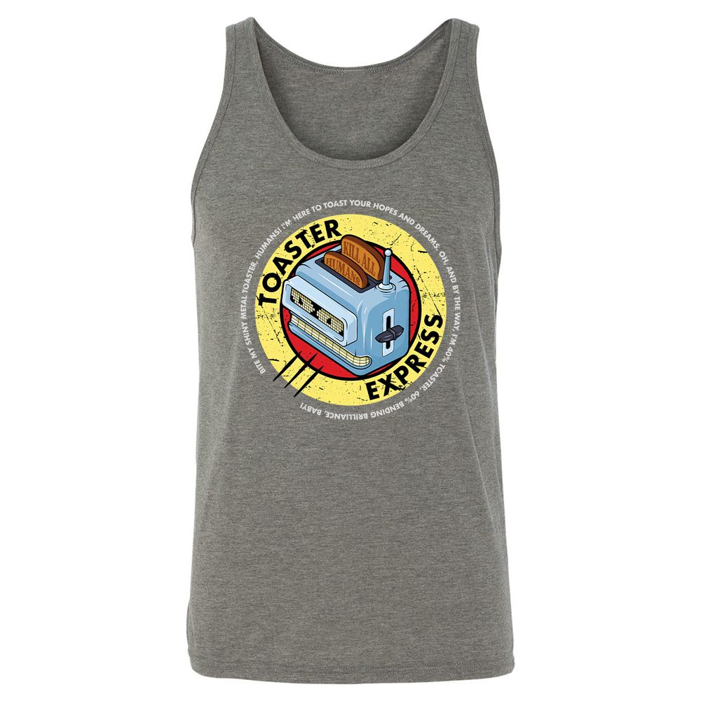Unisex Jersey Tank - 1KLQ4K51 - Grey Triblend - 8