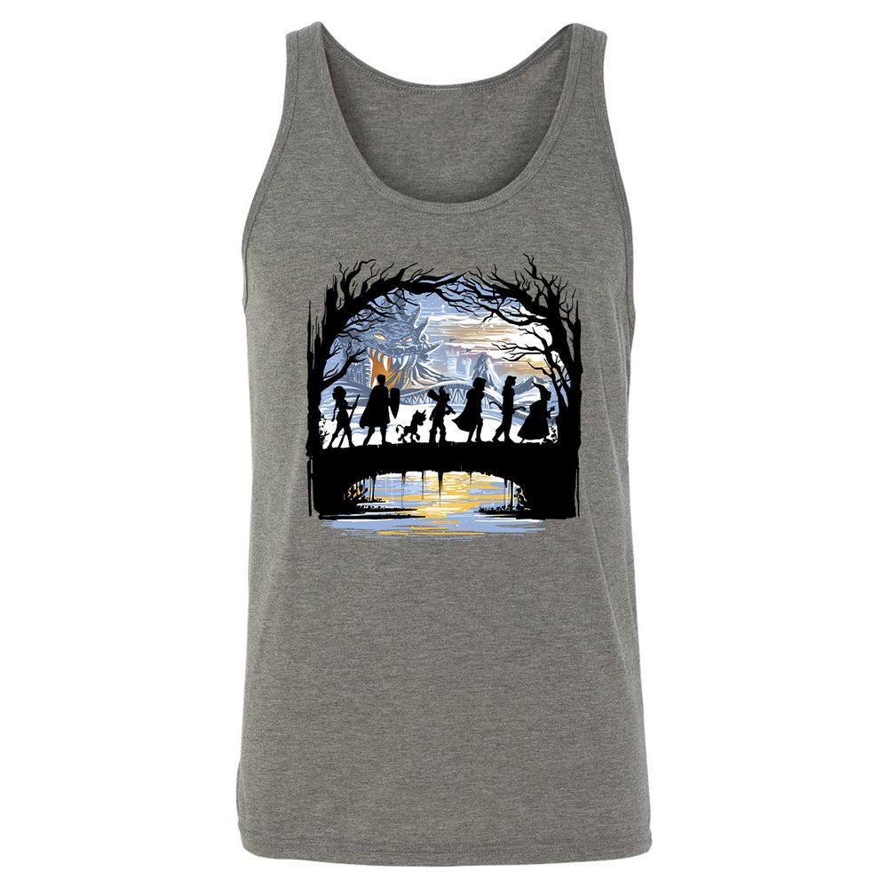 Unisex Jersey Tank - Y1VXQRZC - Grey Triblend - 8