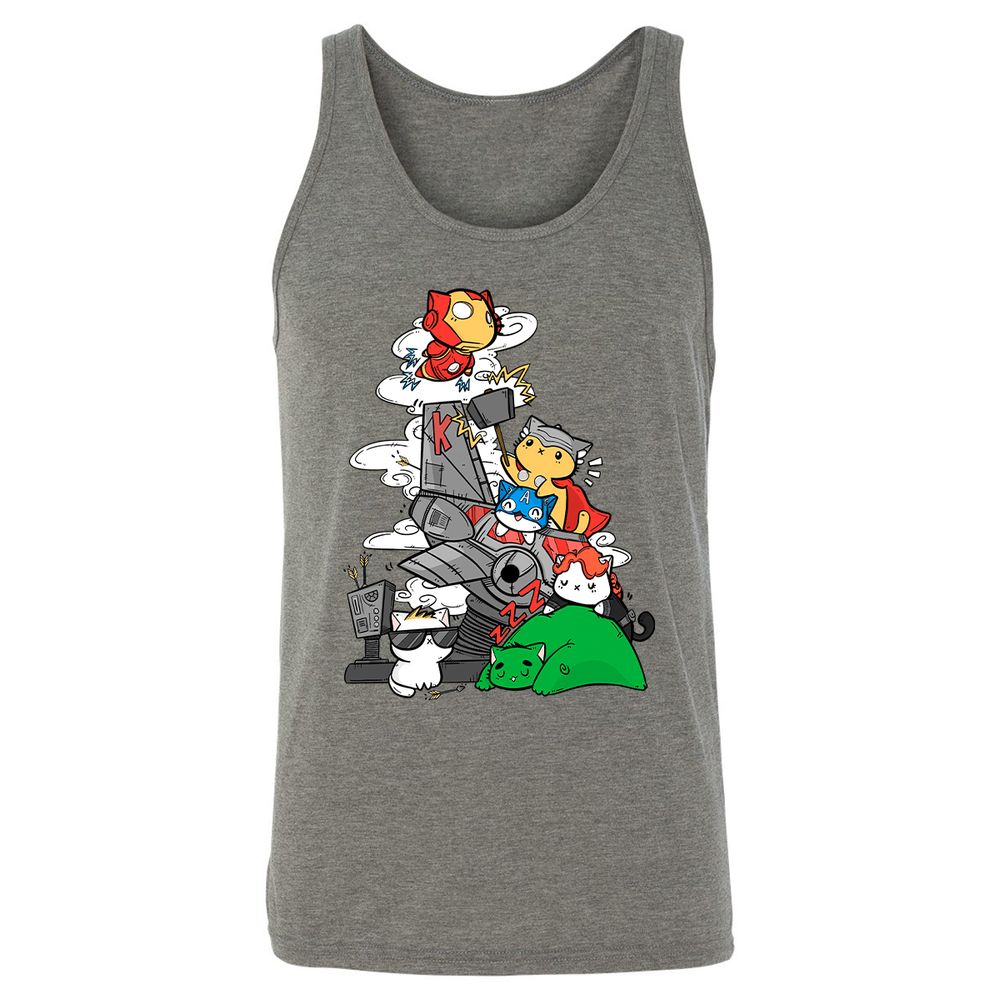 Unisex Jersey Tank - AGFLU1T7 - Grey Triblend - 8