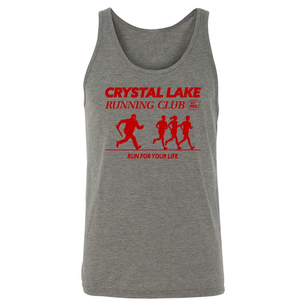 Unisex Jersey Tank - D46C8QW6 - Grey Triblend - 8