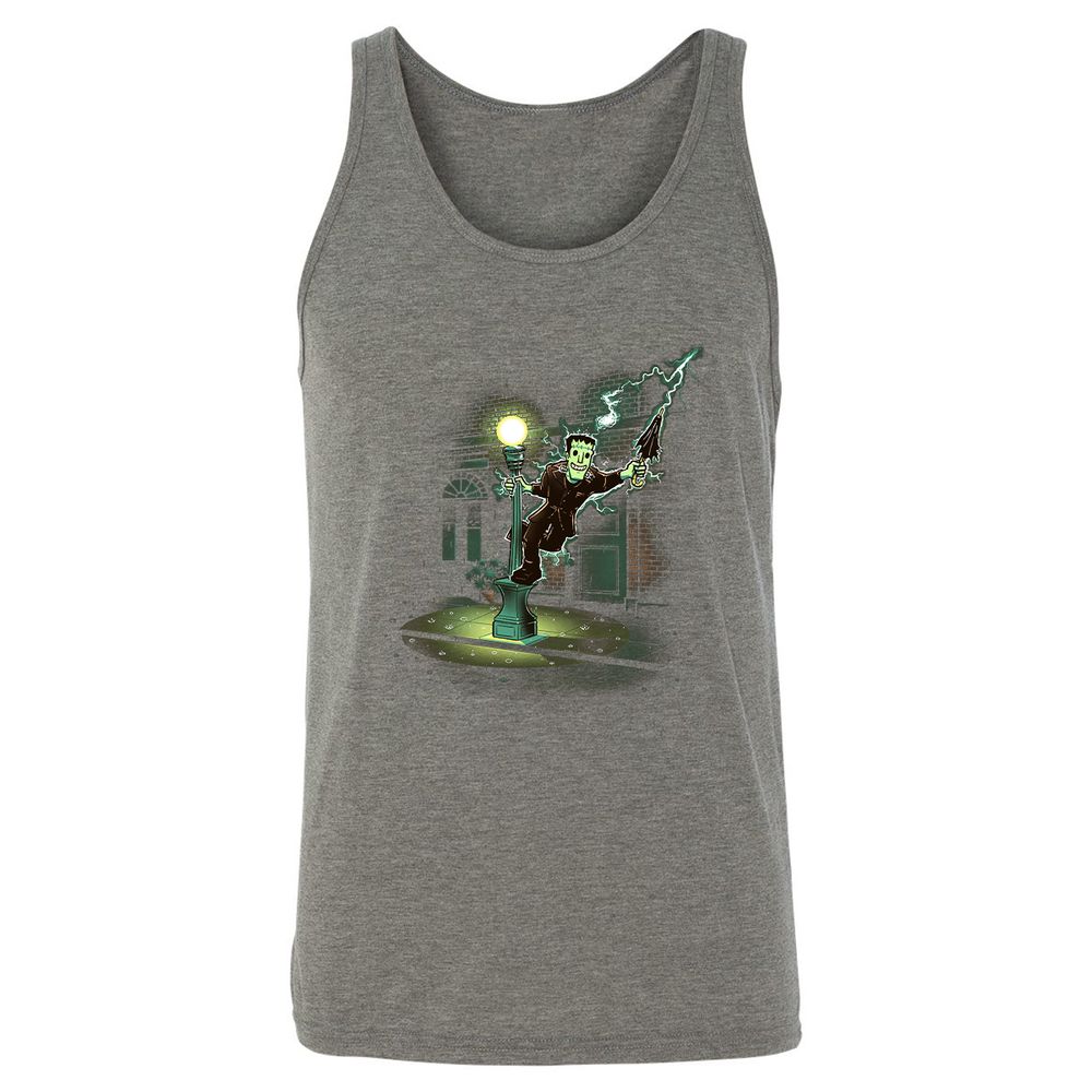 Unisex Jersey Tank - KXVVE7FS - Grey Triblend - 8