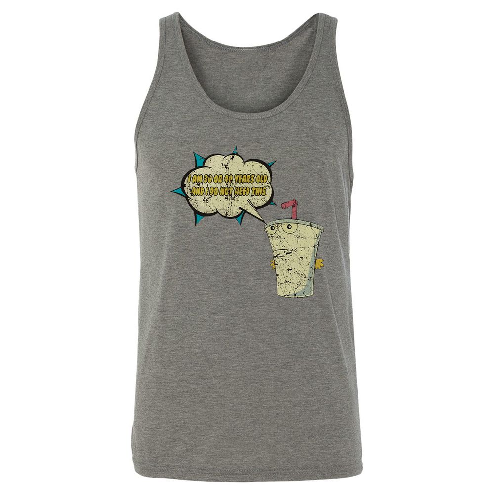 Unisex Jersey Tank - 6BAZJKH3 - Grey Triblend - 8