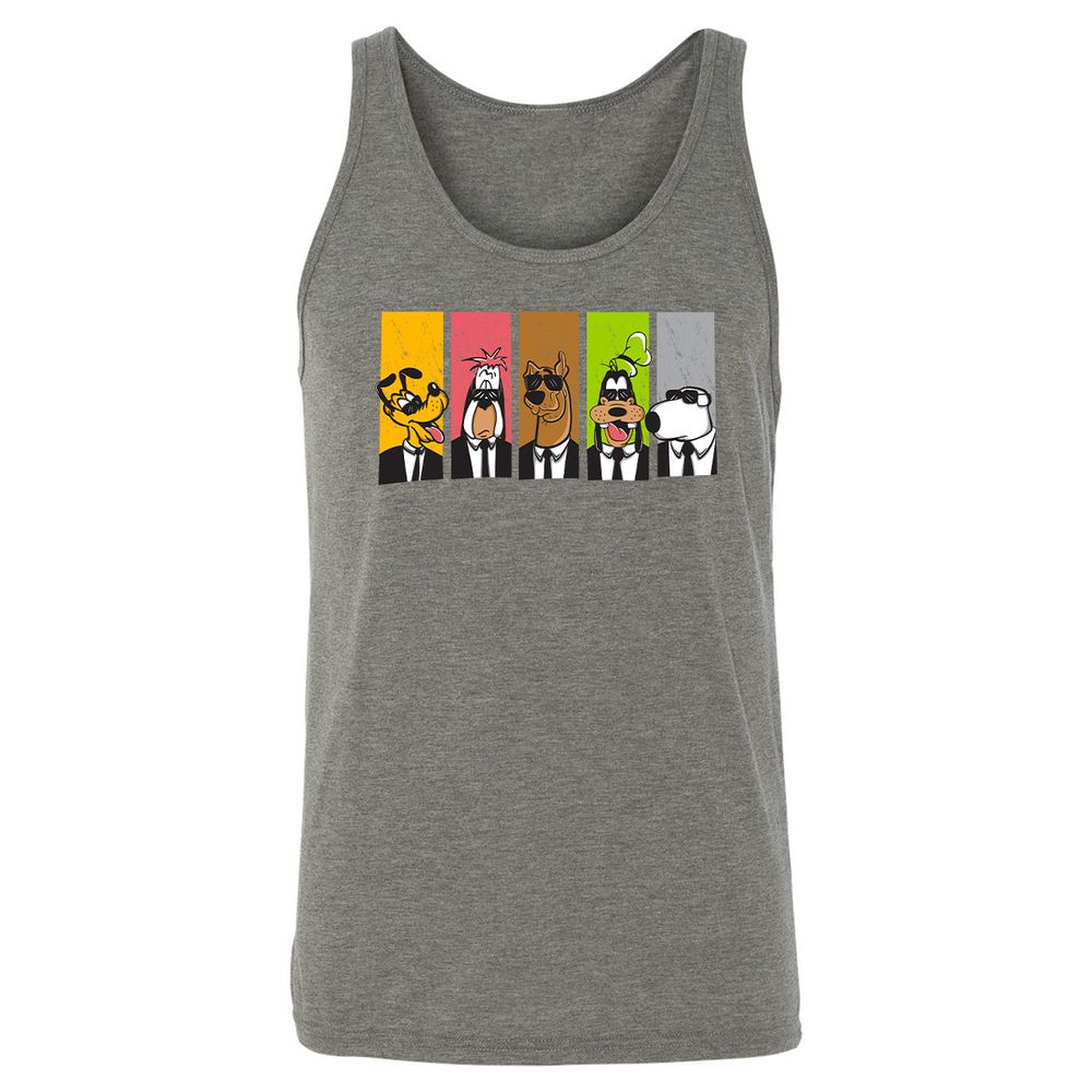 Unisex Jersey Tank - 8BN975XA - Grey Triblend - 8