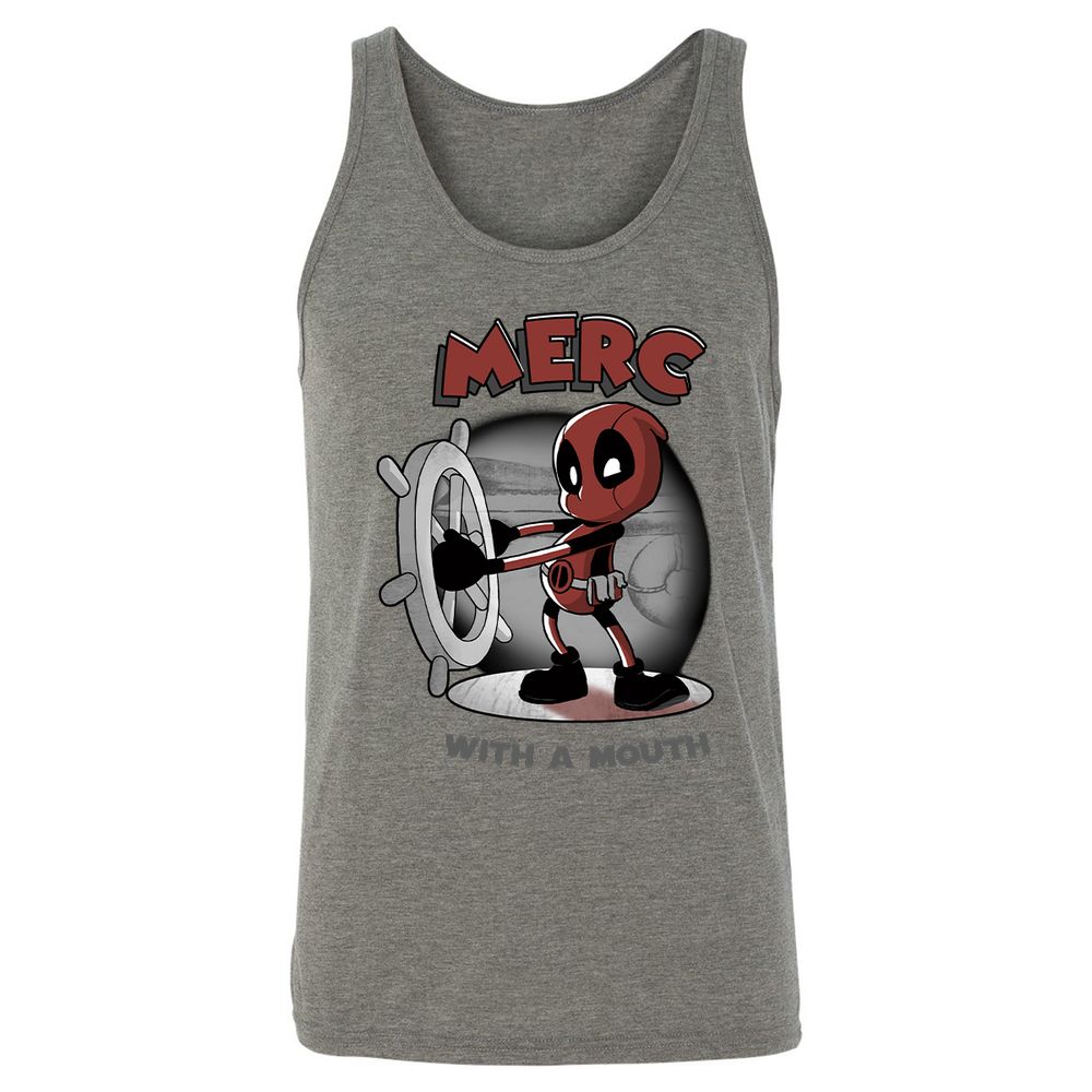 Unisex Jersey Tank - HZHGQYED - Grey Triblend - 8