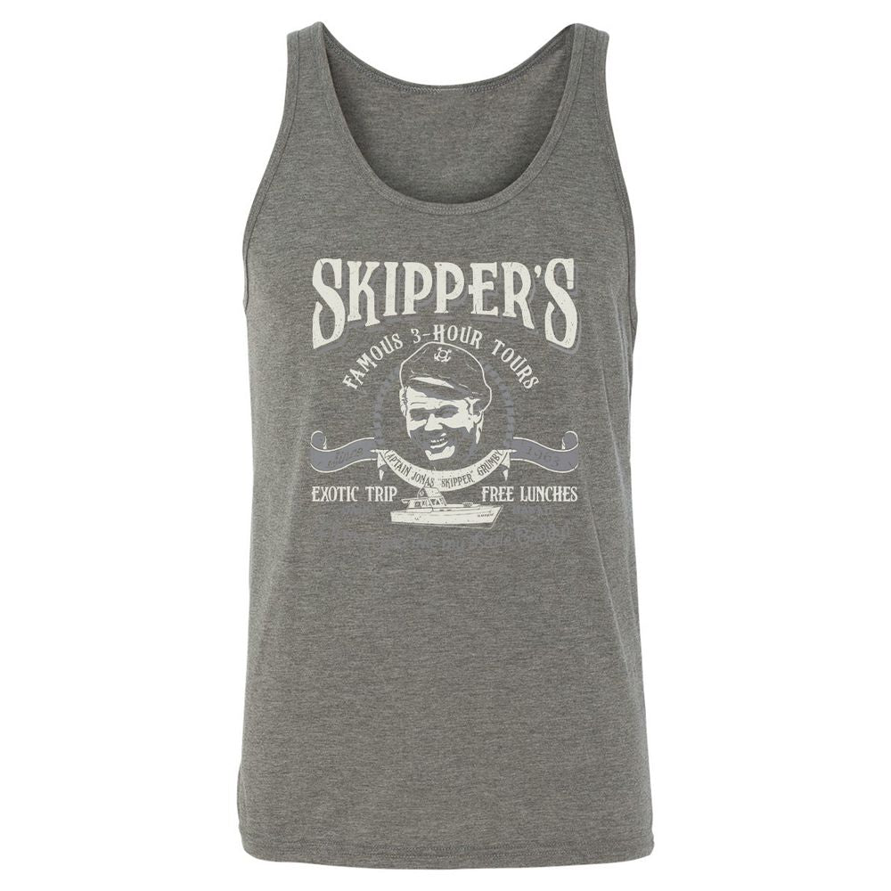 Unisex Jersey Tank - B6FFSBV2 - Grey Triblend - 8