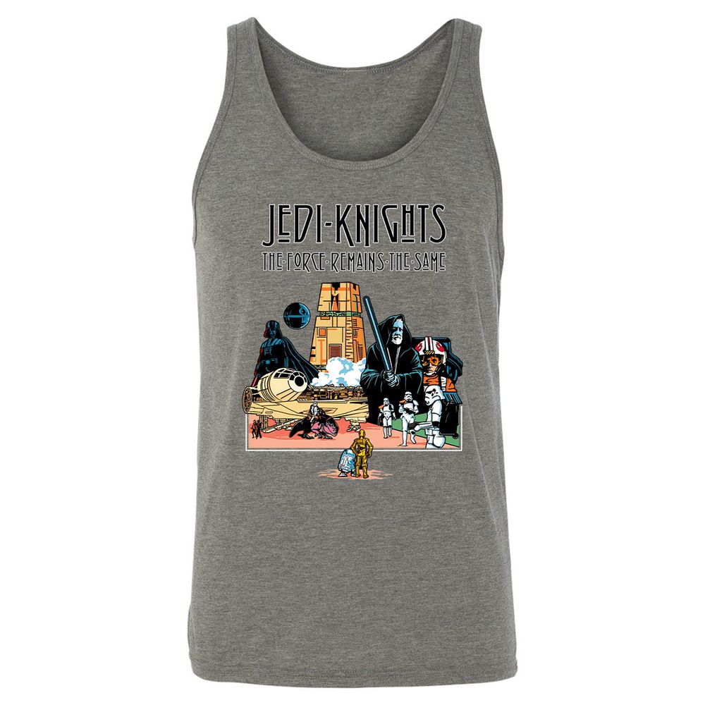 Unisex Jersey Tank - BAZNYGH8 - Grey Triblend - 8