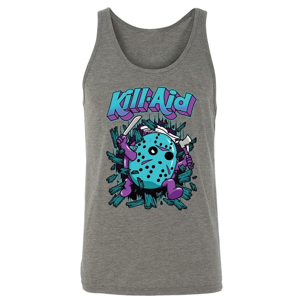 Unisex Jersey Tank - Q8PB2RSA - Grey Triblend - 8