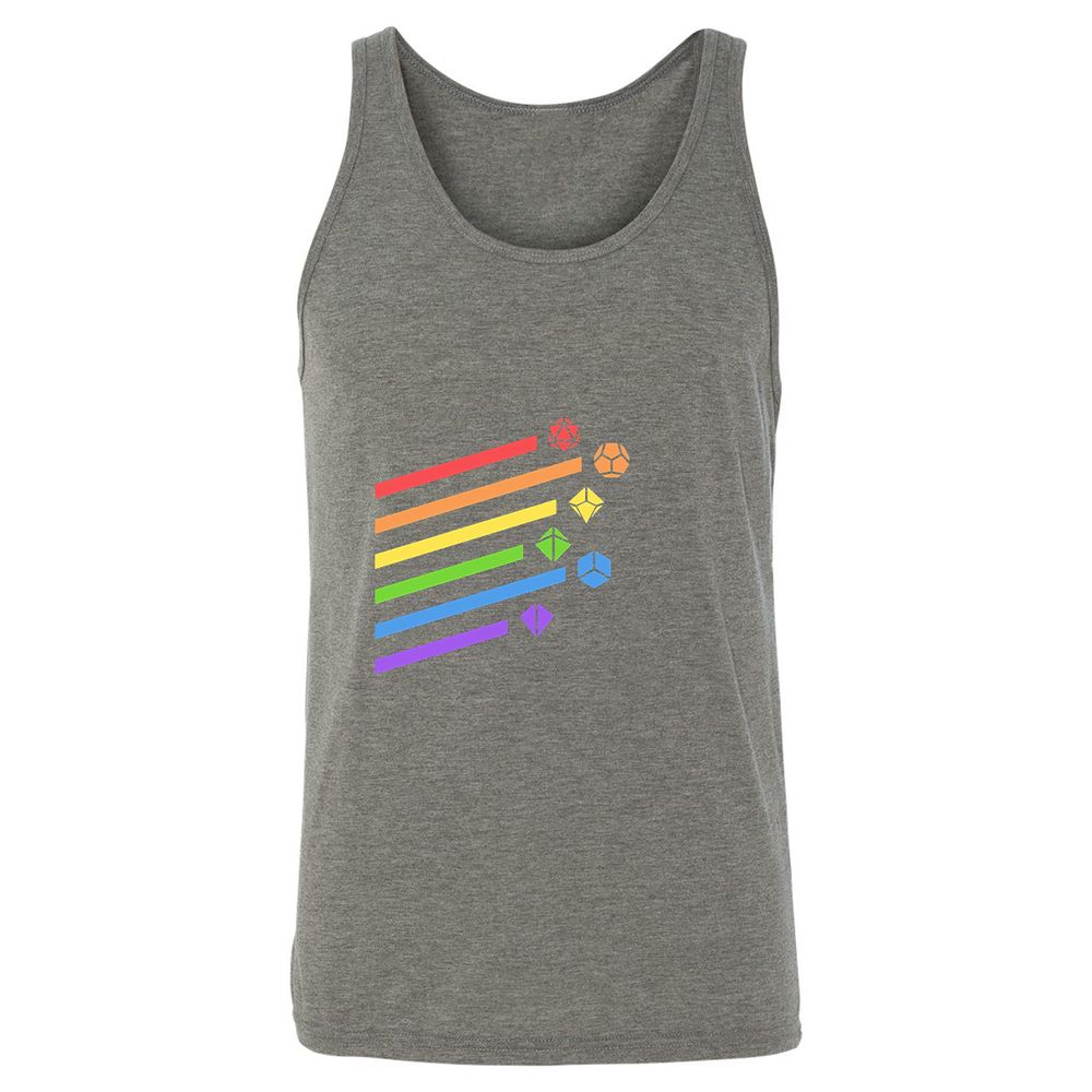 Unisex Jersey Tank - YB5BN3X2 - Grey Triblend - 8