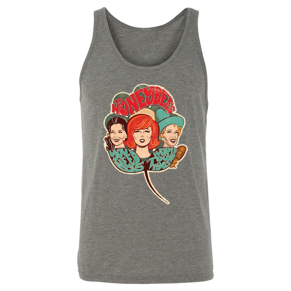 Unisex Jersey Tank - LBYYXZDW - Grey Triblend - 8