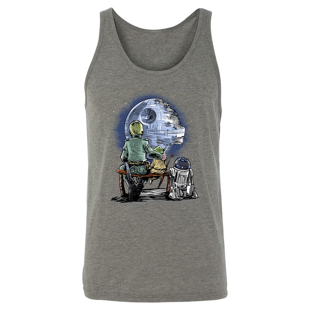 Unisex Jersey Tank - UM3WH9AL - Grey Triblend - 8