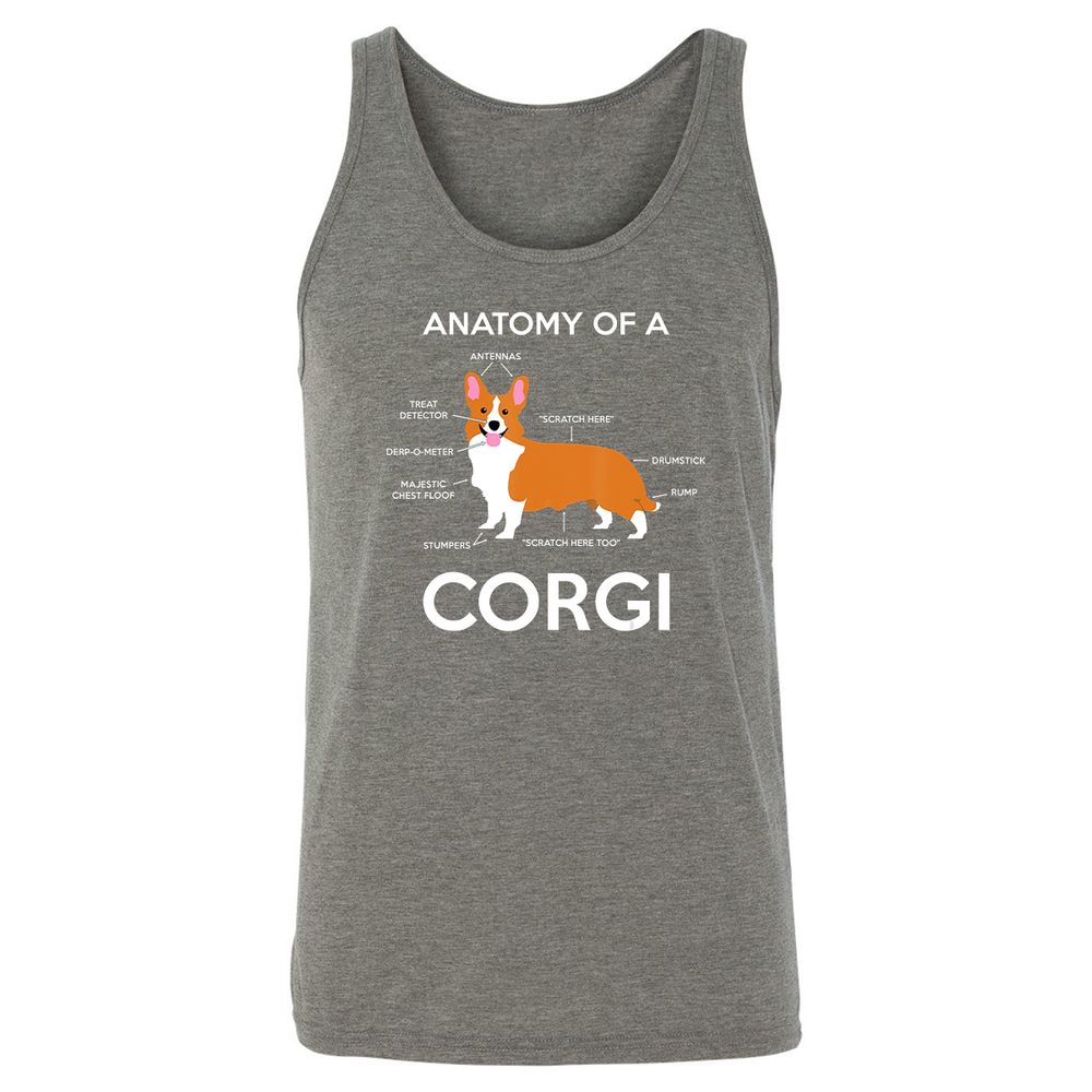 Unisex Jersey Tank - M5T5VR7N - Grey Triblend - 8