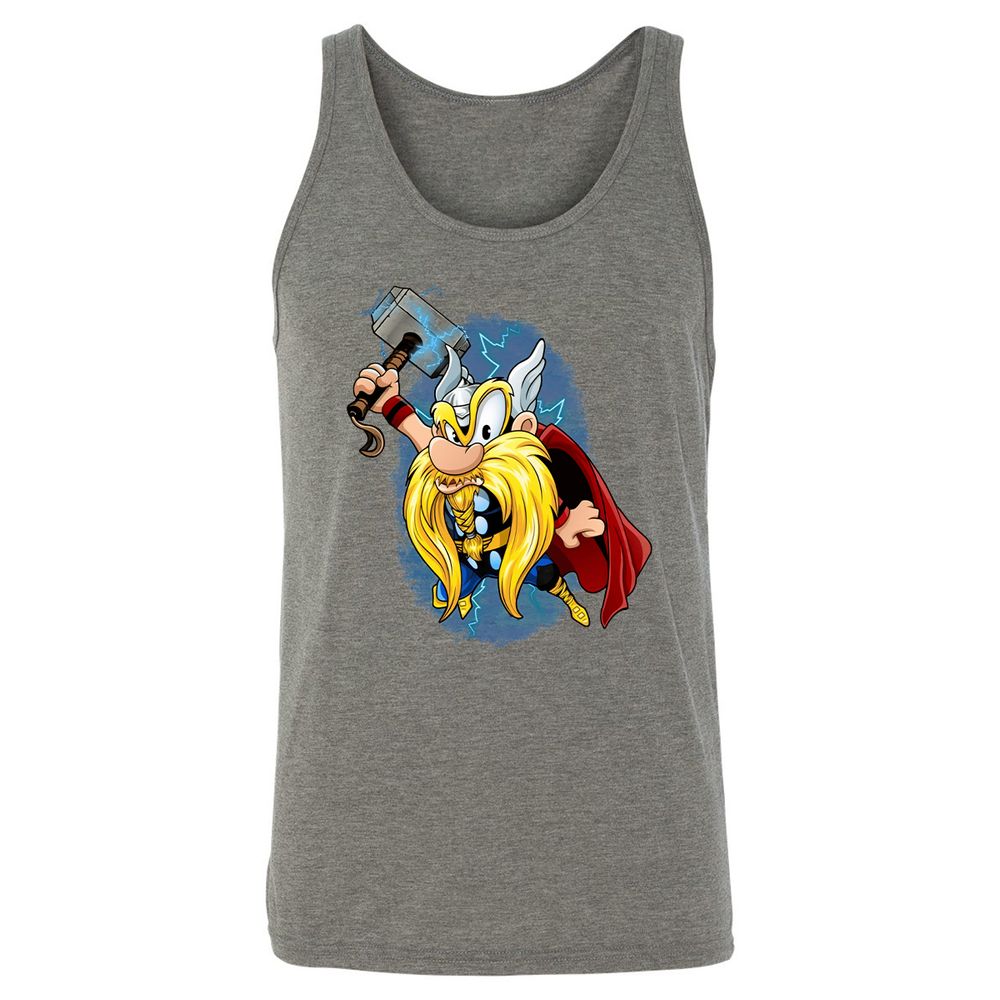 Unisex Jersey Tank - X1NXZ8KS - Grey Triblend - 8