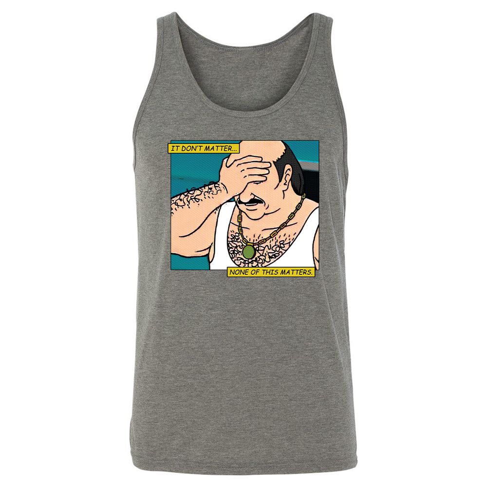 Unisex Jersey Tank - 93LKXYP7 - Grey Triblend - 8