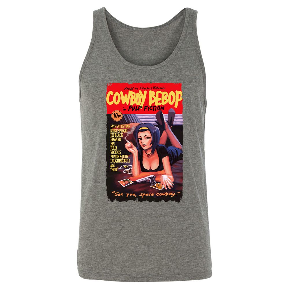 Unisex Jersey Tank - URXUJ6JG - Grey Triblend - 8