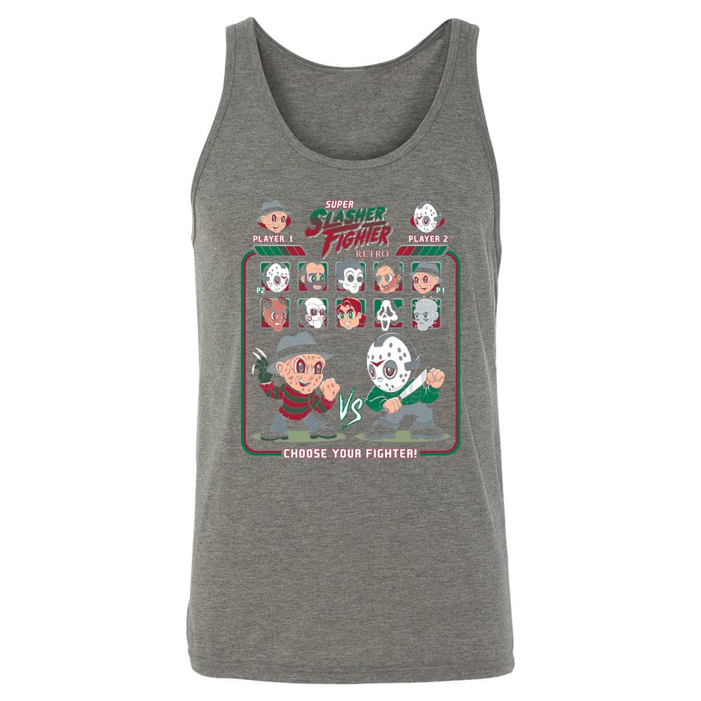 Unisex Jersey Tank - CFF5JYSE - Grey Triblend - 8