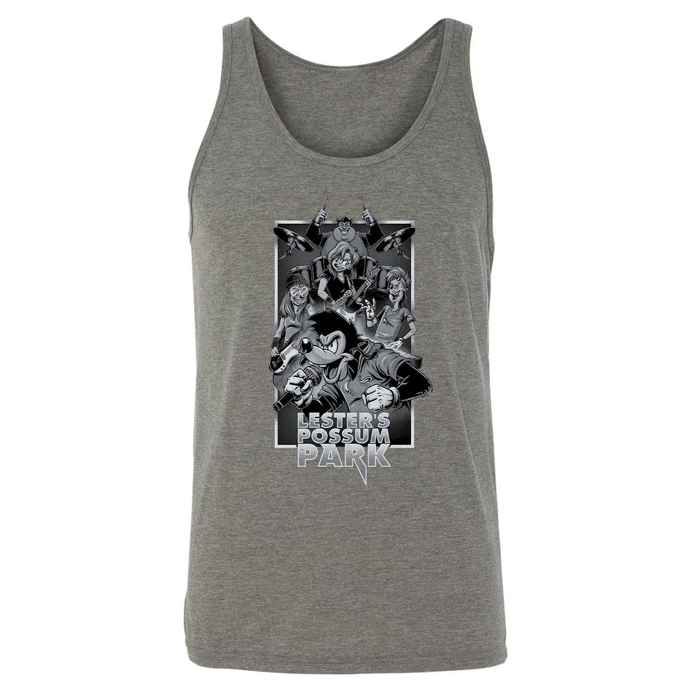Unisex Jersey Tank - YZCYKFFK - Grey Triblend - 8