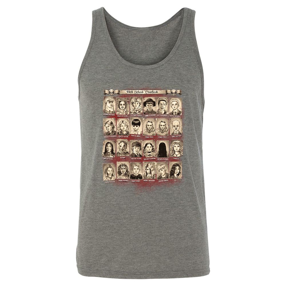 Unisex Jersey Tank - M93DHDC5 - Grey Triblend - 8