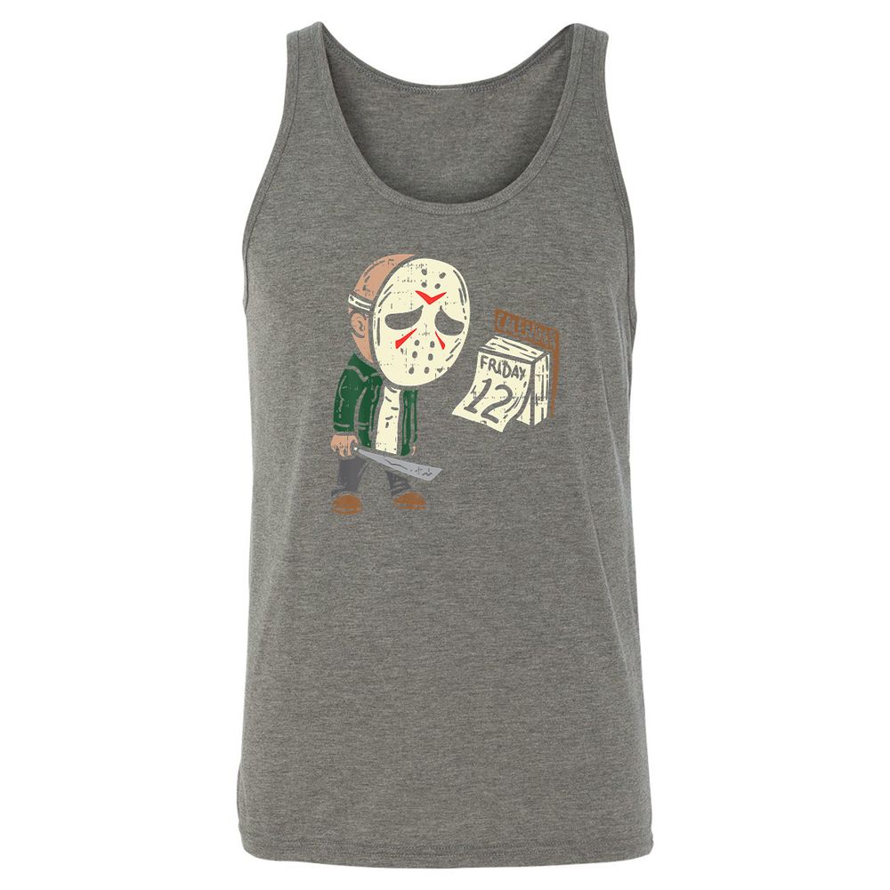 Unisex Jersey Tank - DGTJ24B2 - Grey Triblend - 8