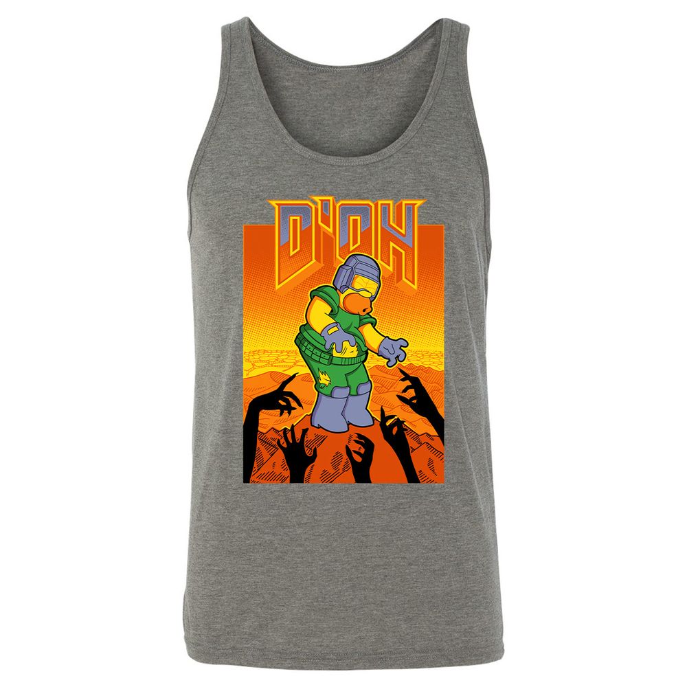 Unisex Jersey Tank - FJX2CH25 - Grey Triblend - 8
