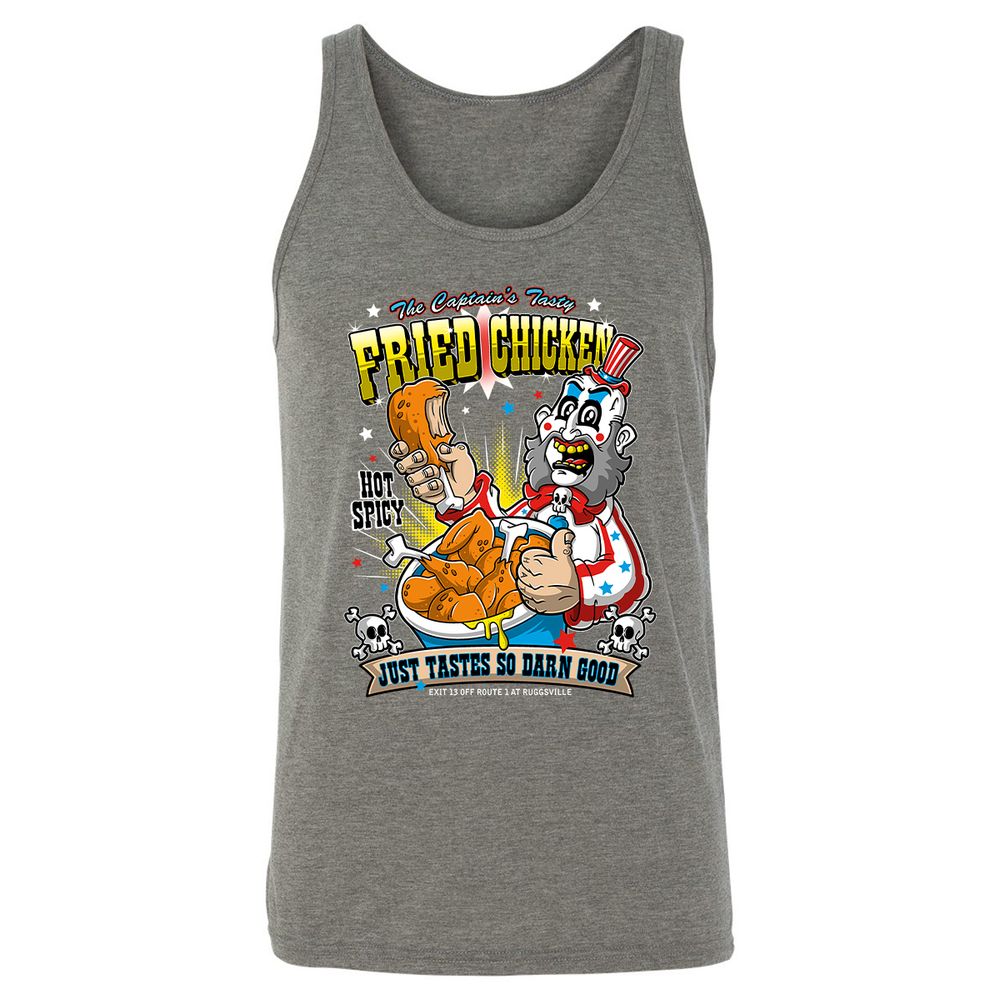 Unisex Jersey Tank - ZCJ6T33A - Grey Triblend - 8