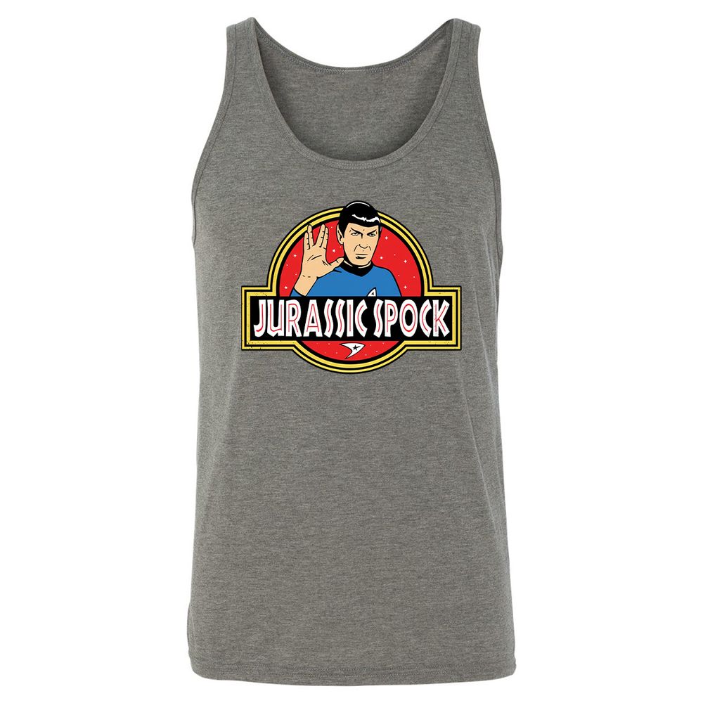 Jurassic spock - Grey Triblend - 8