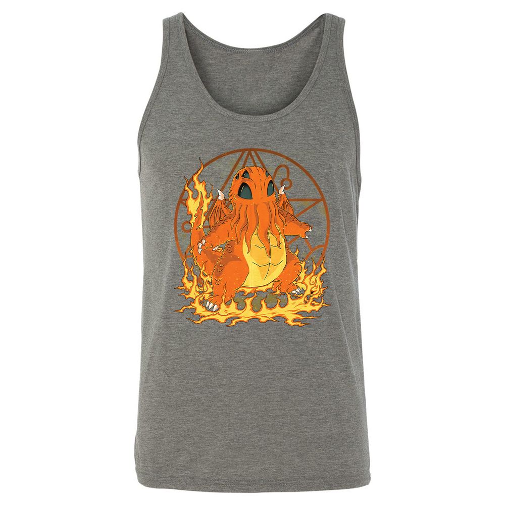 Unisex Jersey Tank - RXLJWJWH - Grey Triblend - 8
