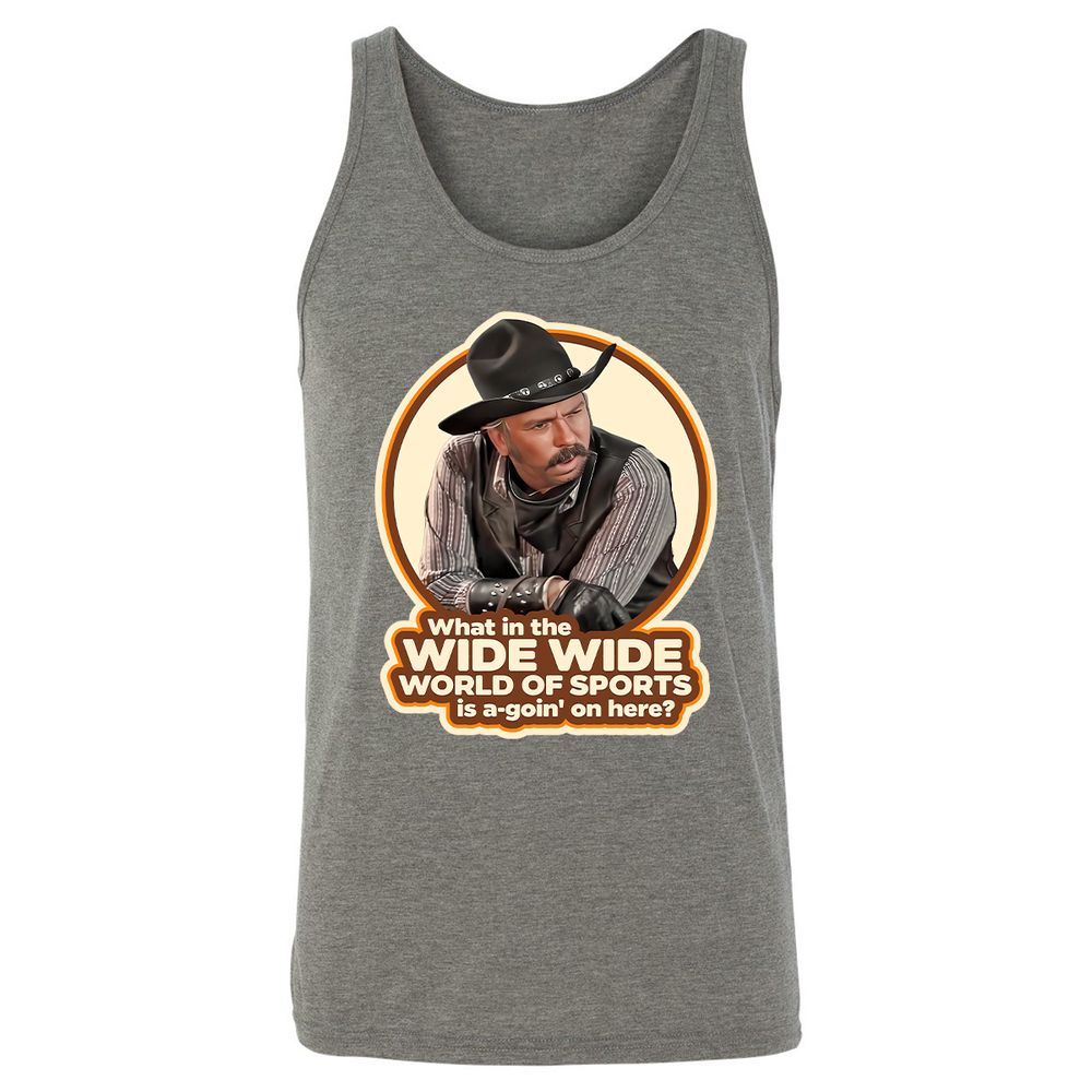 Unisex Jersey Tank - ZHSBRDWX - Grey Triblend - 8