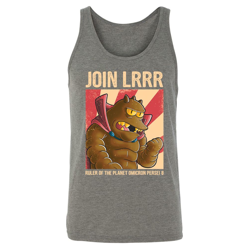 Unisex Jersey Tank - F7DZG11B - Grey Triblend - 8