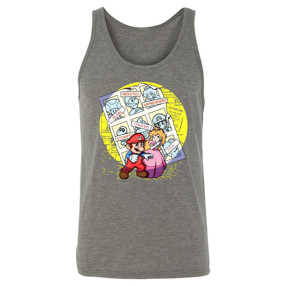 Unisex Jersey Tank - 4GFK8MZU - Grey Triblend - 8