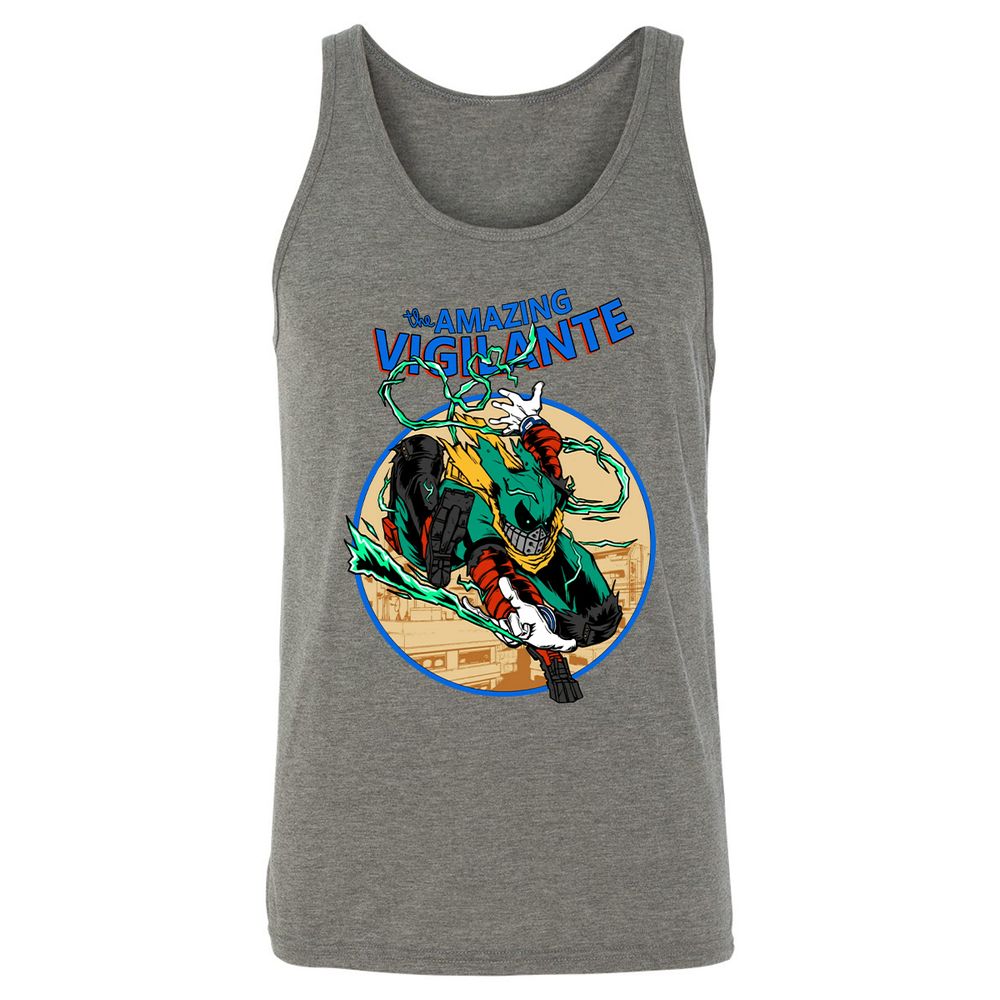 Unisex Jersey Tank - GHHTMGNZ - Grey Triblend - 8