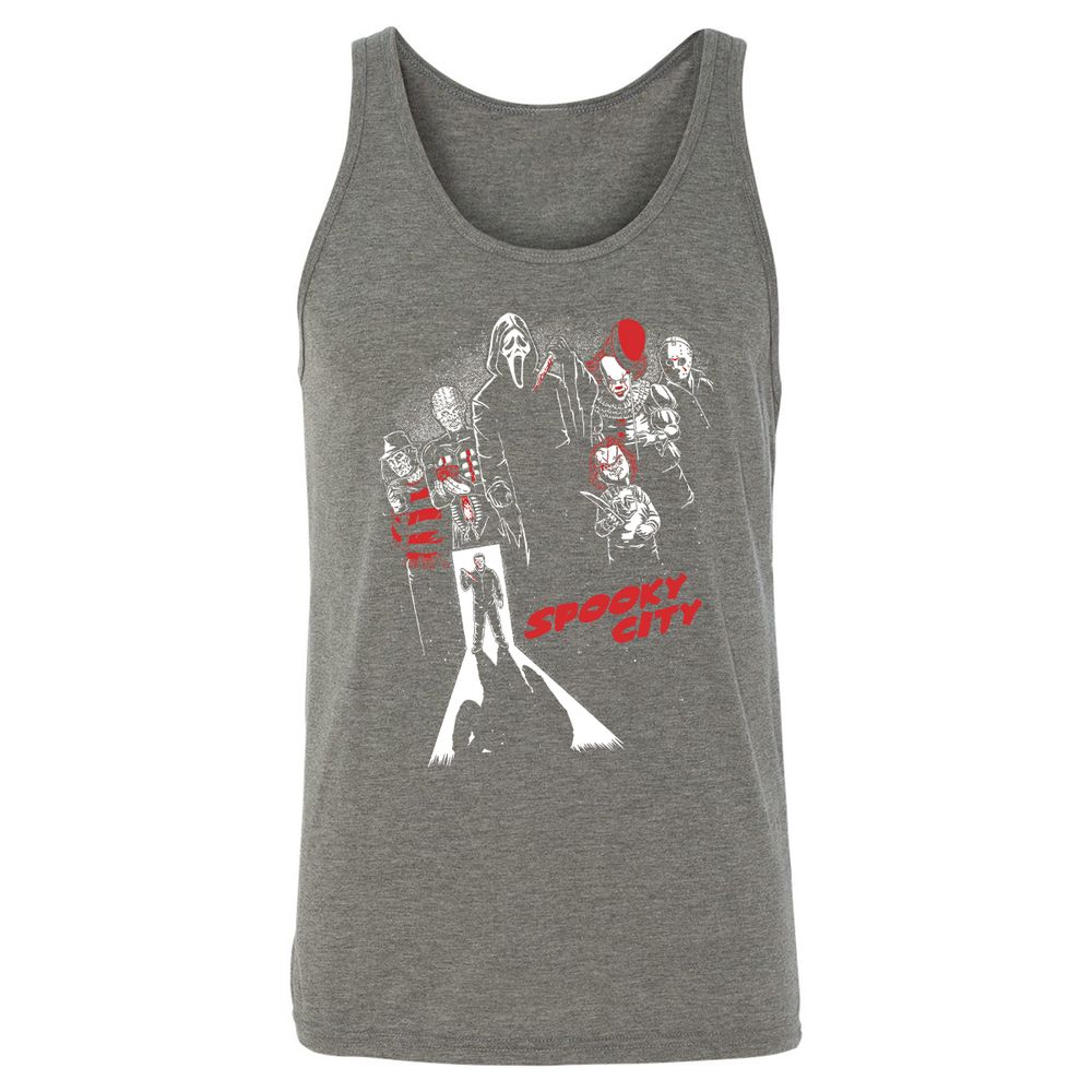 Unisex Jersey Tank - D7FPC5F6 - Grey Triblend - 8