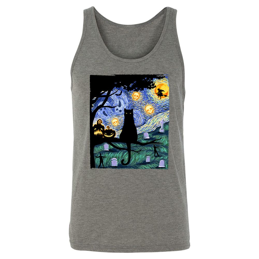 Unisex Jersey Tank - Z8ZCX2G1 - Grey Triblend - 8