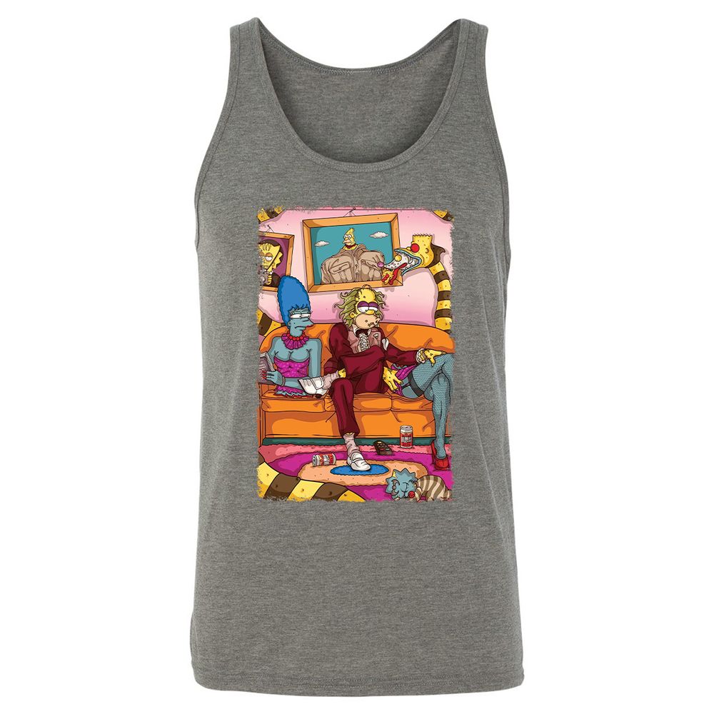 Unisex Jersey Tank - K3UB7DQ6 - Grey Triblend - 8