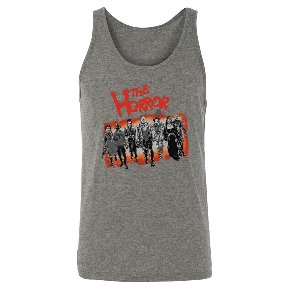 Unisex Jersey Tank - H8HQPAE9 - Grey Triblend - 8