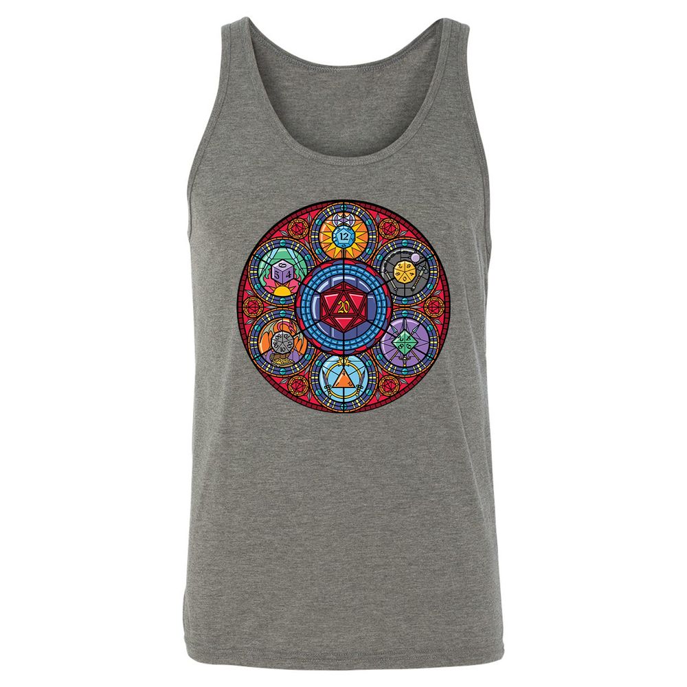 Unisex Jersey Tank - N29LD95D - Grey Triblend - 8