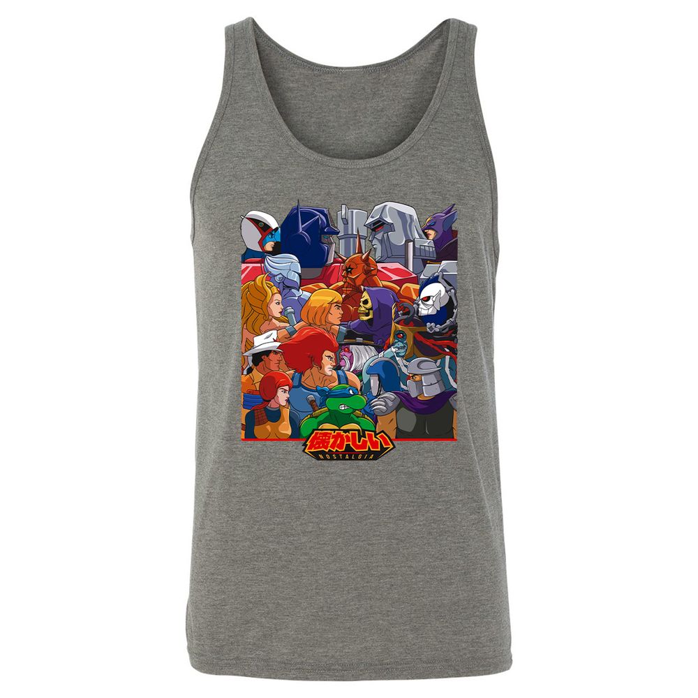 Unisex Jersey Tank - 7WA3NQWS - Grey Triblend - 8