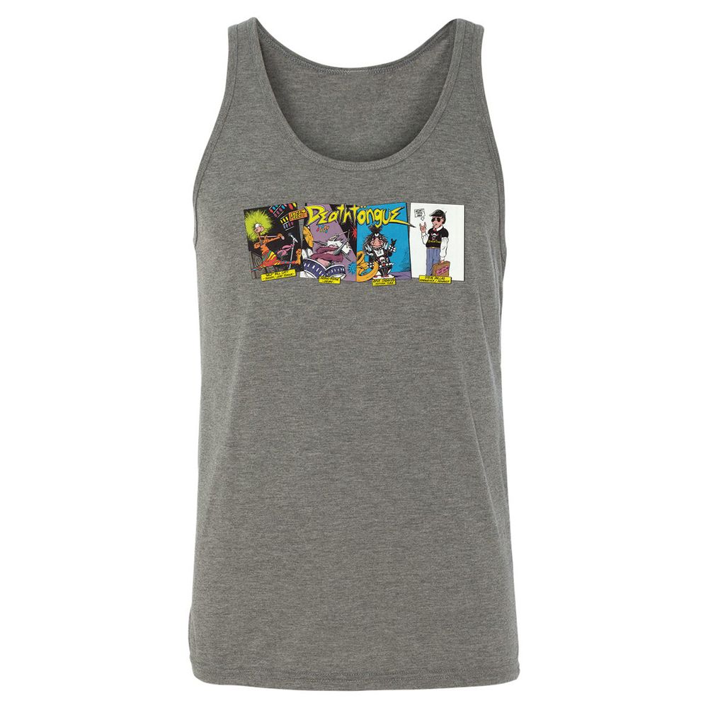 Unisex Jersey Tank - NUL6JSGX - Grey Triblend - 8