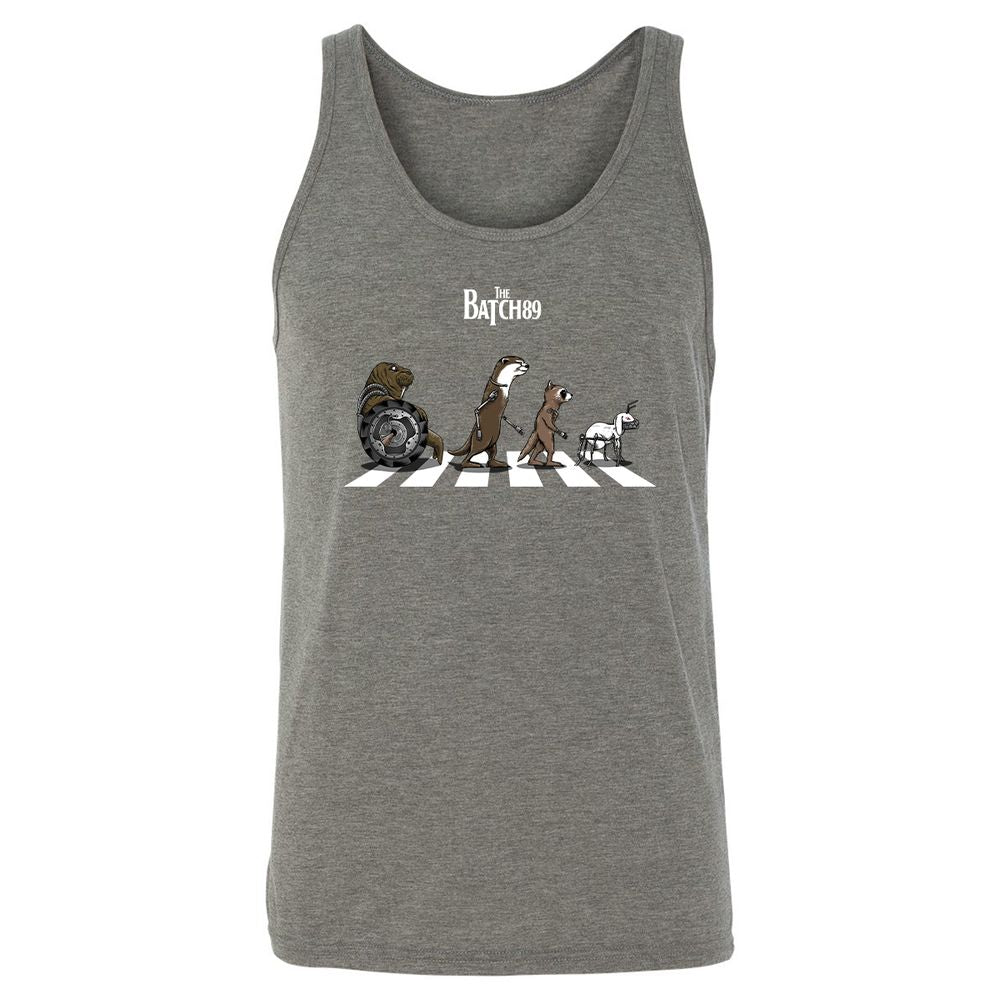 Unisex Jersey Tank - RZ4QXFDQ - Grey Triblend - 8