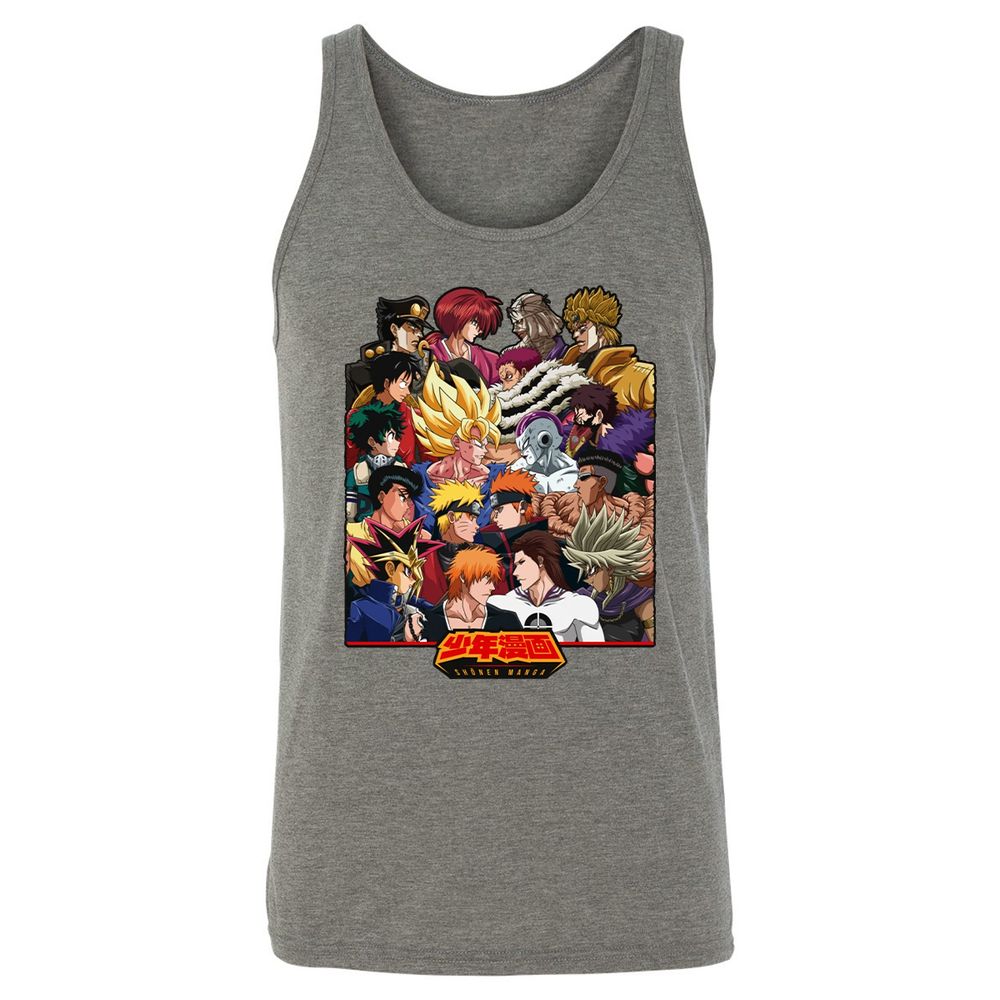 Unisex Jersey Tank - 2CMQZDZH - Grey Triblend - 8
