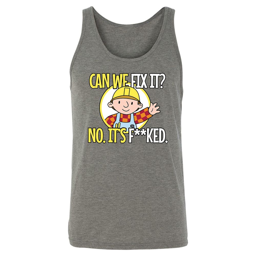 Can We Fix It - Grey Triblend - 8