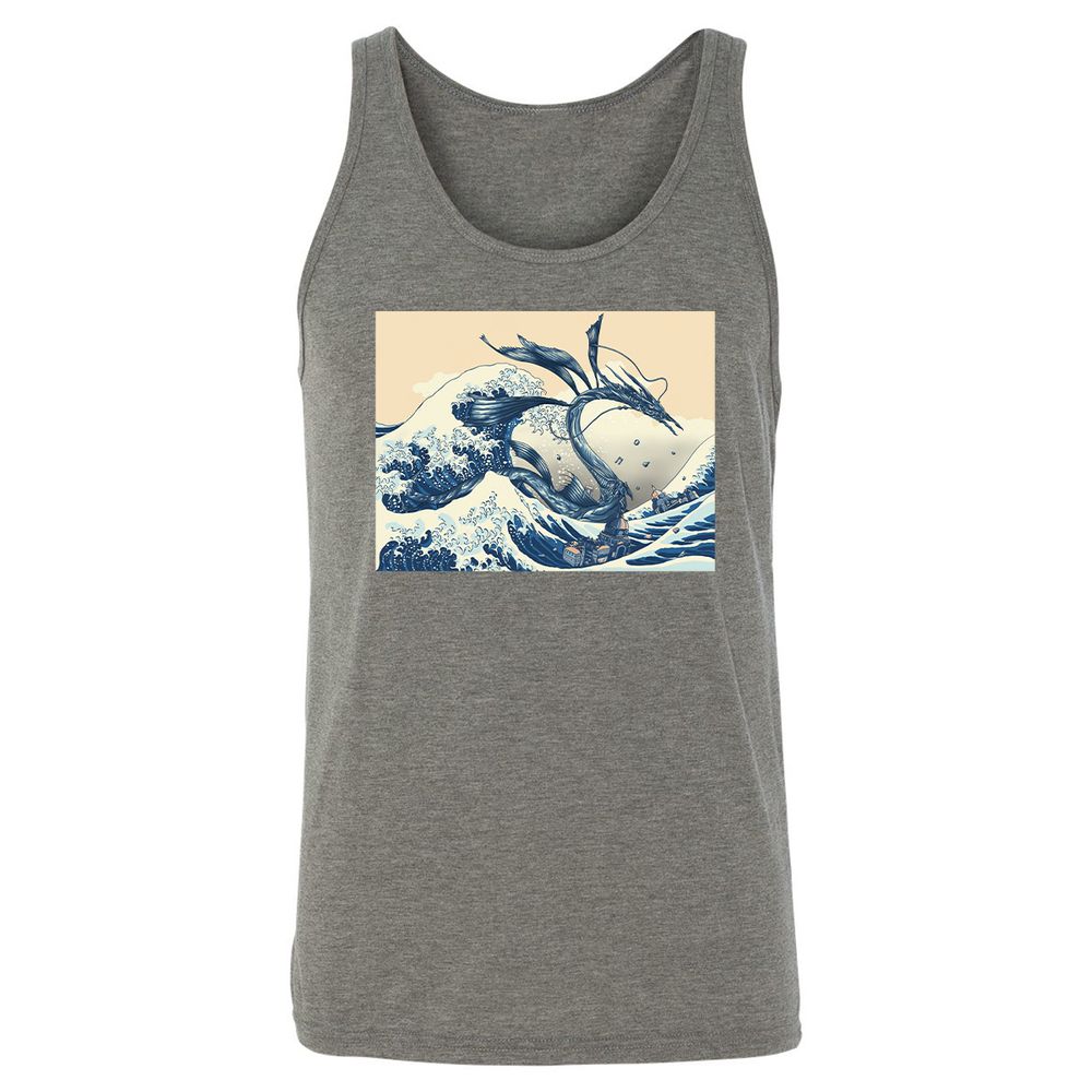 Unisex Jersey Tank - 1MF6MK8R - Grey Triblend - 8