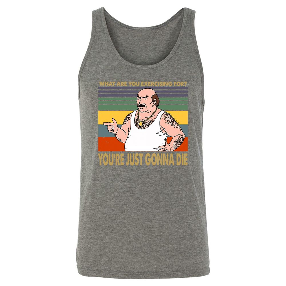 Unisex Jersey Tank - 2JC978D1 - Grey Triblend - 8