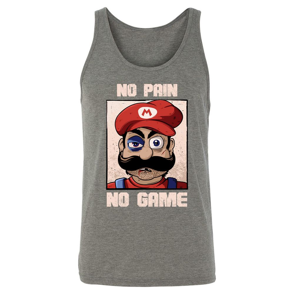 Unisex Jersey Tank - U31E366W - Grey Triblend - 8