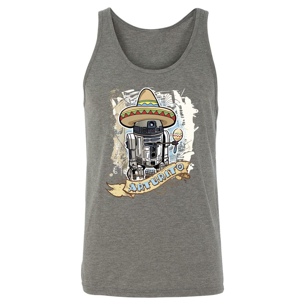 Unisex Jersey Tank - 631UWBMN - Grey Triblend - 8