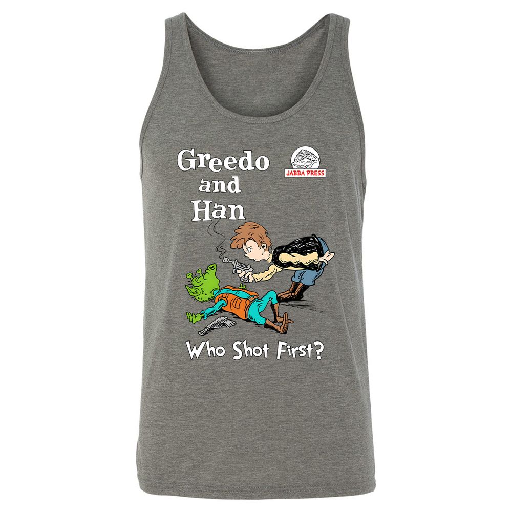 Unisex Jersey Tank - Y6LQJ5MH - Grey Triblend - 8