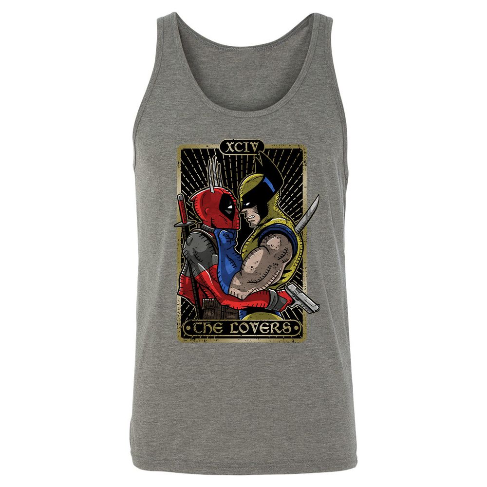 Unisex Jersey Tank - 6NCJJ5HC - Grey Triblend - 8