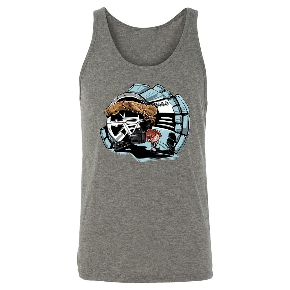 Unisex Jersey Tank - FTBMKYR7 - Grey Triblend - 8